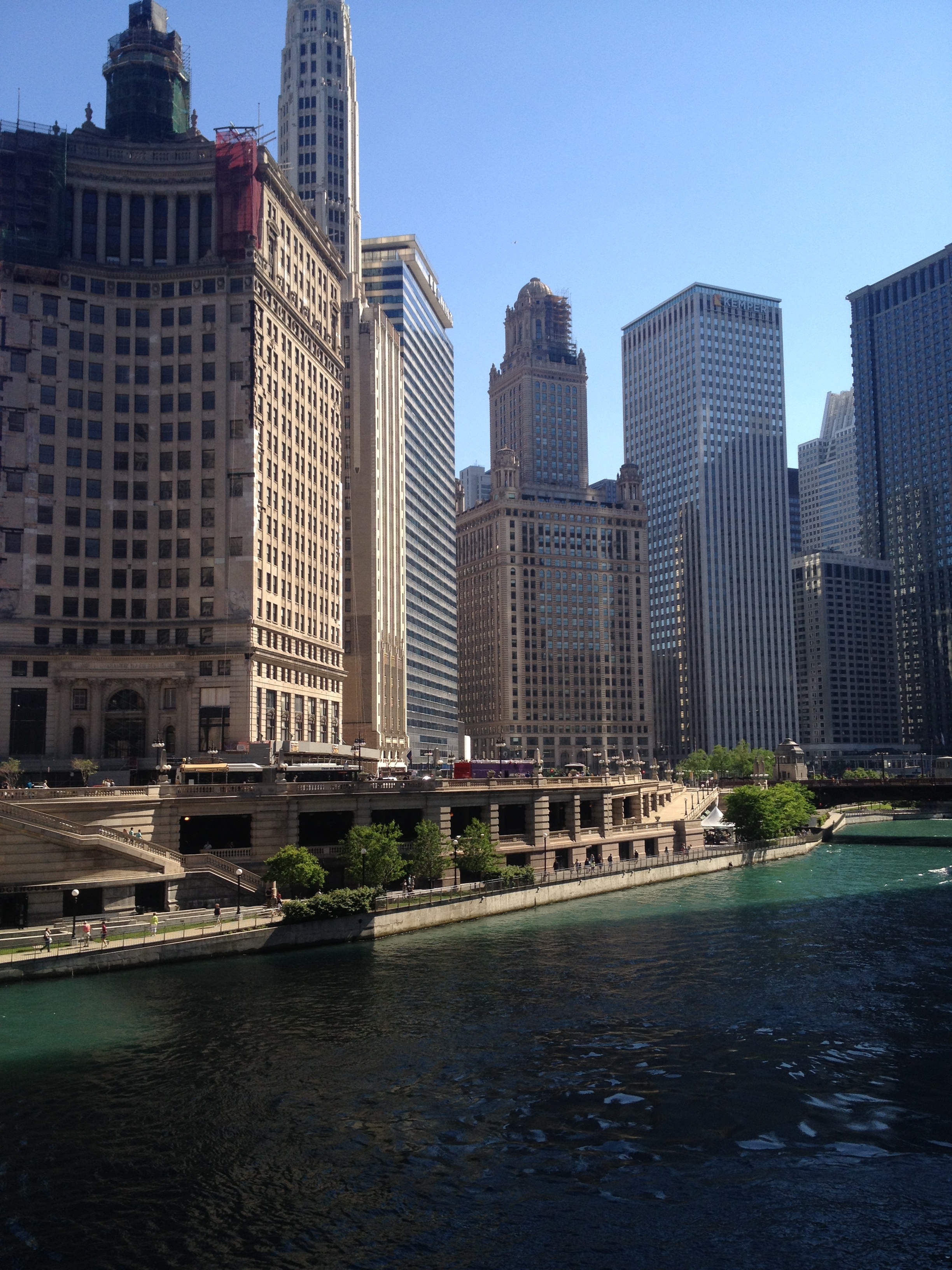 Being in beautiful downtown Chicago is a definite perk!