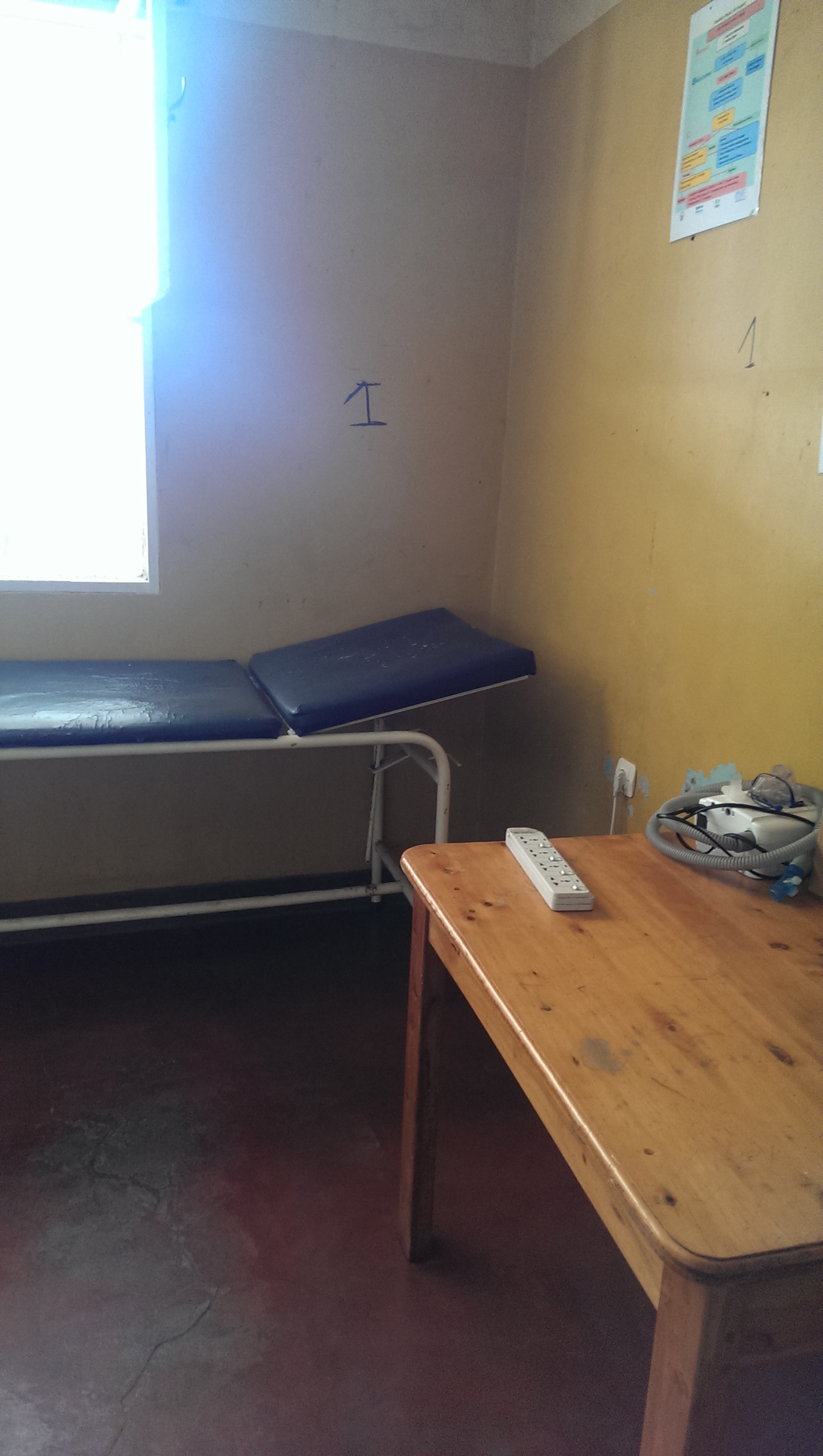 Typical patient room. This is the pediatric ICU room.
